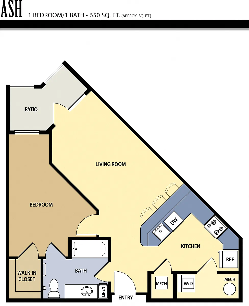 Floor plan Ash