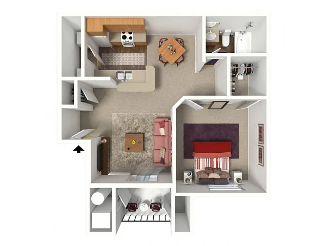 Floor plan Spruce I