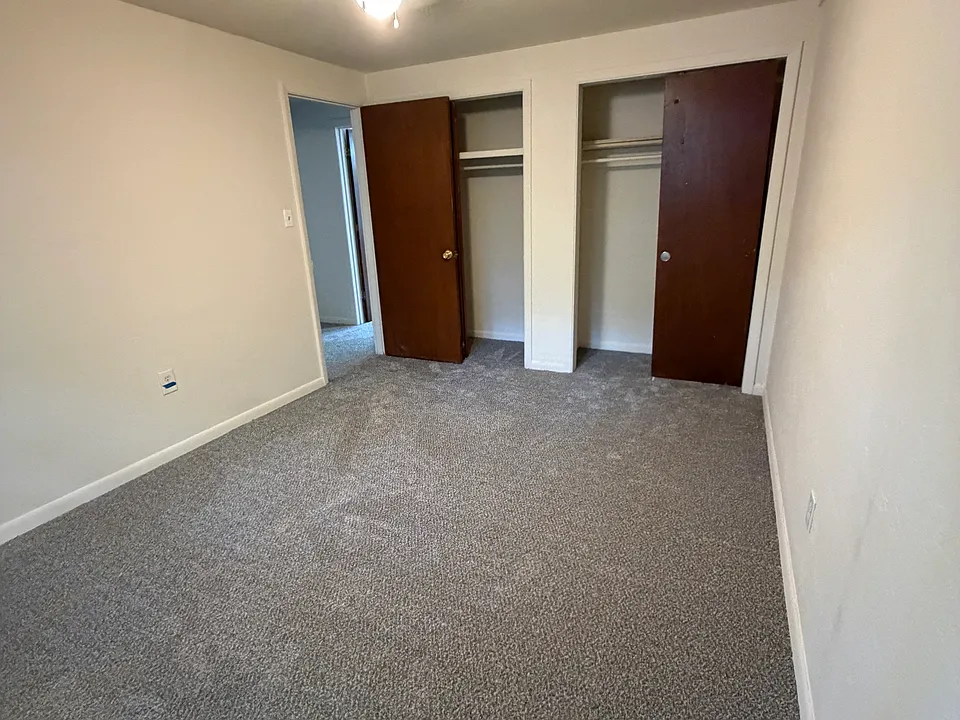 Bedroom #1 with Double Closets