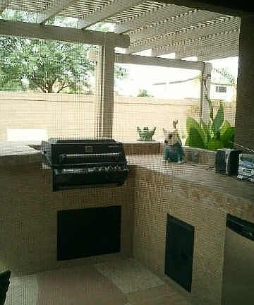 Built-in BBQ 
