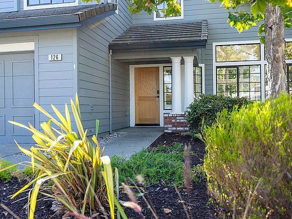 White oak front door