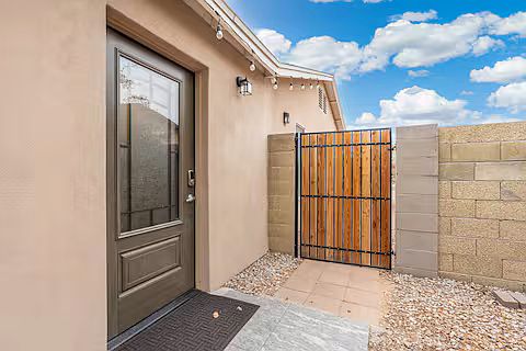Gate to Private Casita