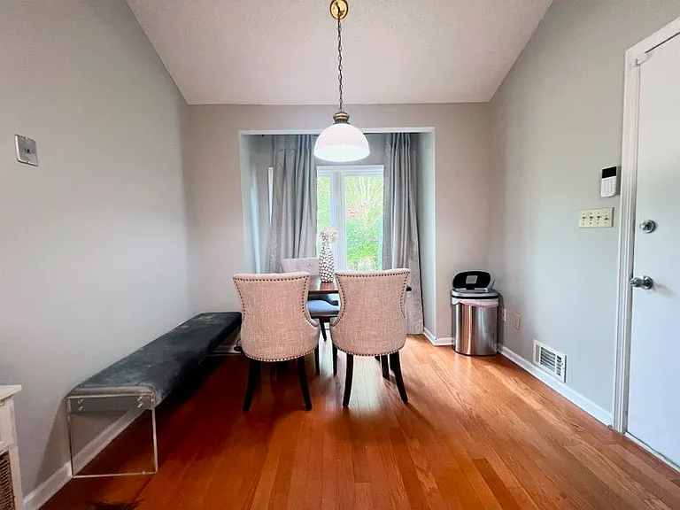 Breakfast area in the kitchen, furniture not included.