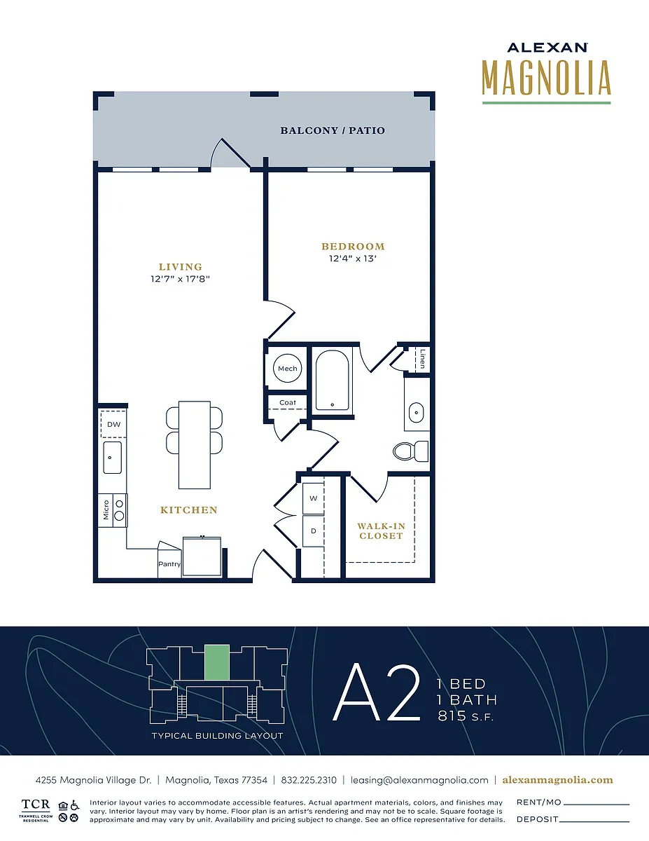 Floor plan A2