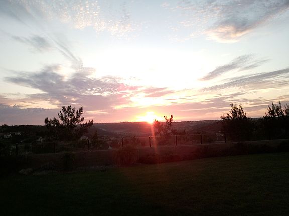 Sunset from Yard