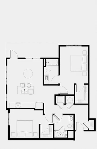 Floor plan 2C