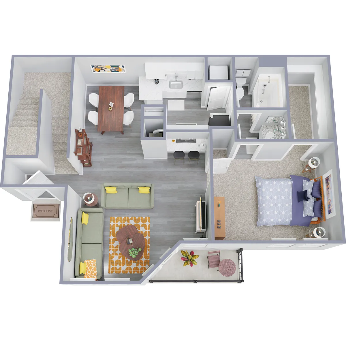 Floor plan A4