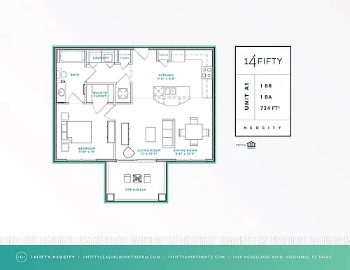 Floor plan A1