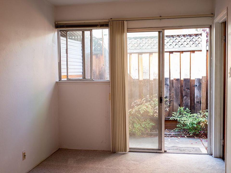 Bedroom facing back