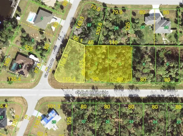 14396,14406,14414 CHAMBERLAIN BOULEVARD LOT 1,2,3, PORT CHARLOTTE, FL 33953