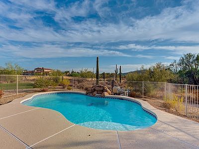 Pool, waterfall