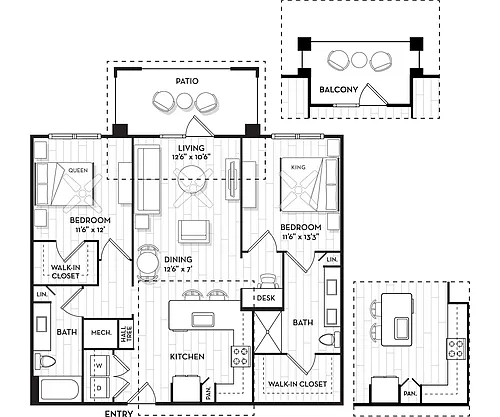 Floor plan The Tidewater