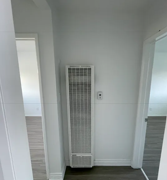 Hallway and wall heater