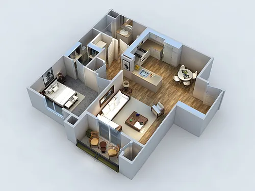 Floor plan A1