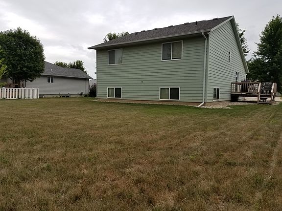 Large backyard