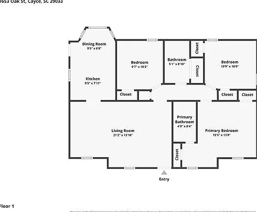 3 bed, 2.0 bath, 1060 sqft, $1,445 — Photo 2