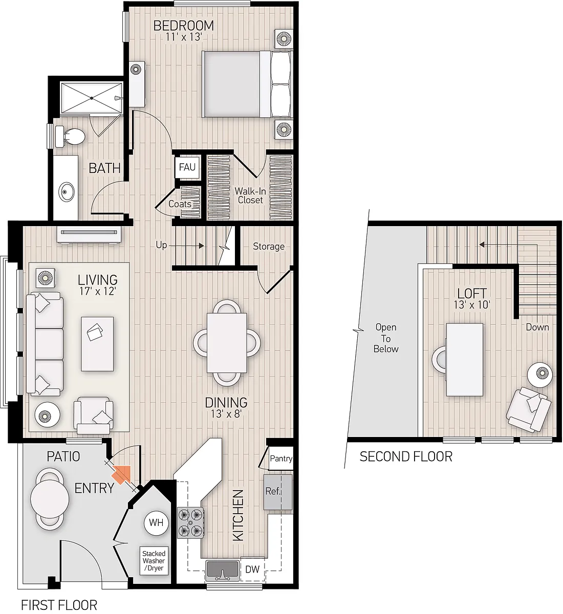 Floor plan Plan C + Loft