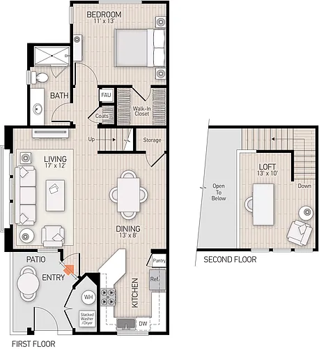 Floor plan Plan C + Loft