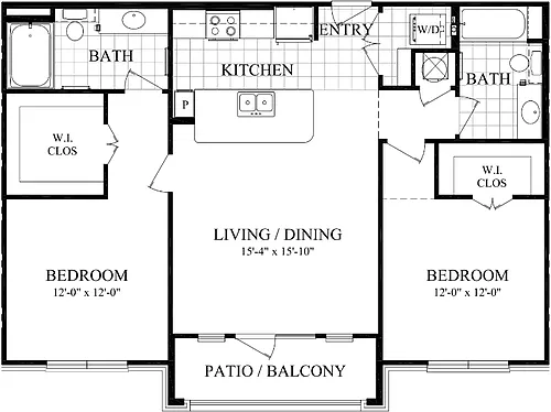 Floor plan B