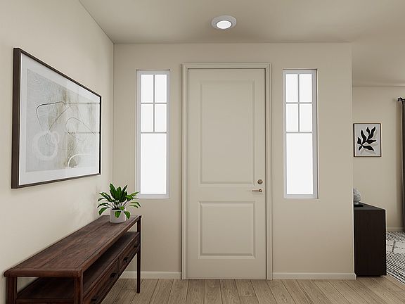 Open Entry Adjacent to Great Room