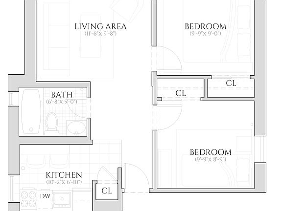2nd image of 240 W 4th St APT 5A