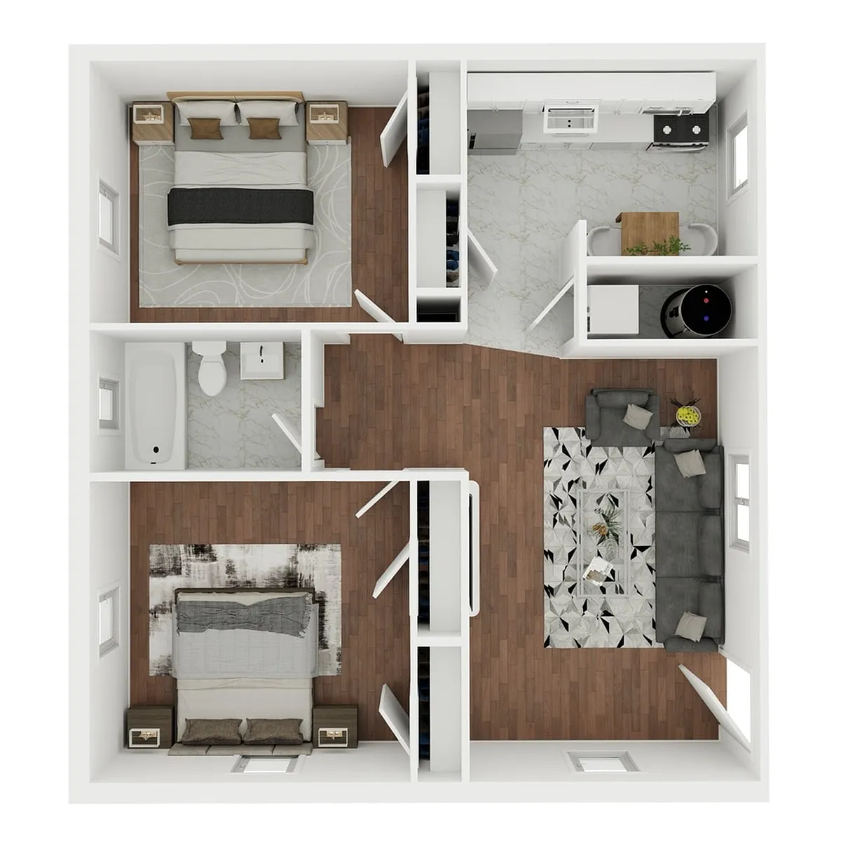 Floor plan B2