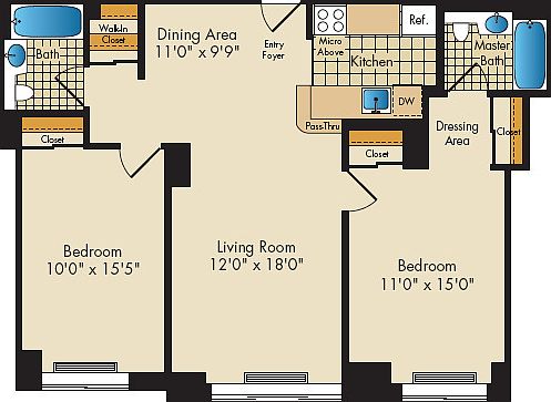 2nd image of 189 W 89th St APT 4R