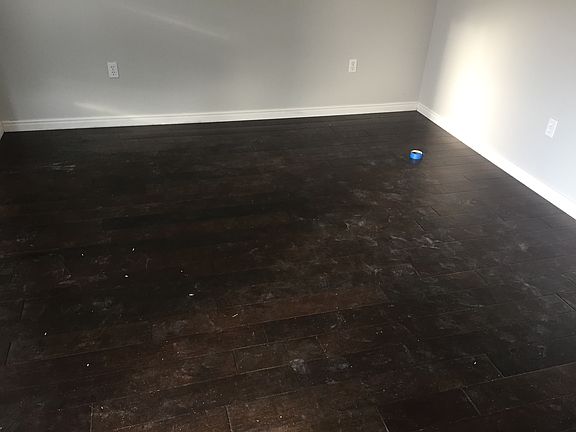 New wood floor