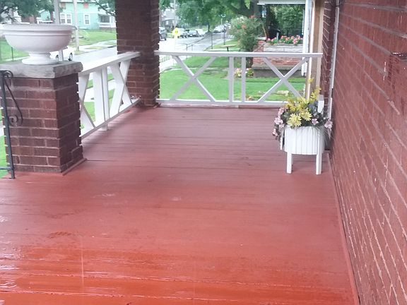 Large Covered Front Porch