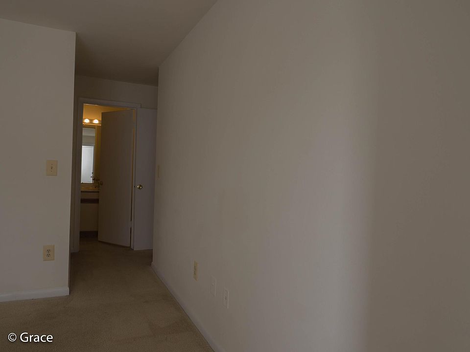 View into hallway from front door