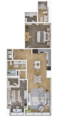 Floor plan B3