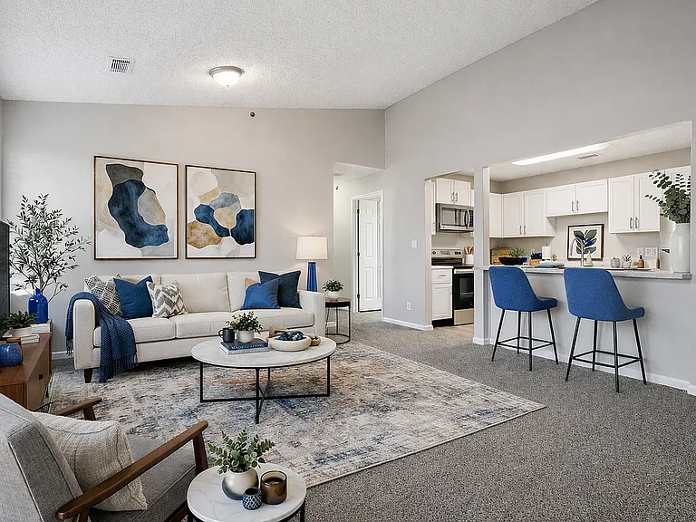 Open-concept layouts