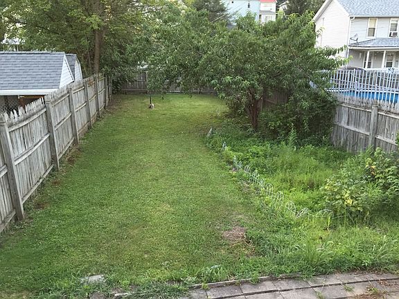 Large backyard