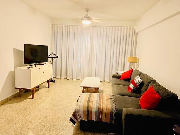 Living room night view