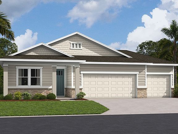 The Slate Master 3-car Elevation M