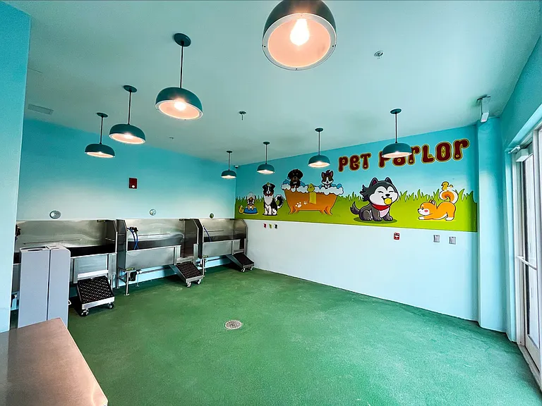 Come groom your dog in the Pet Parlor