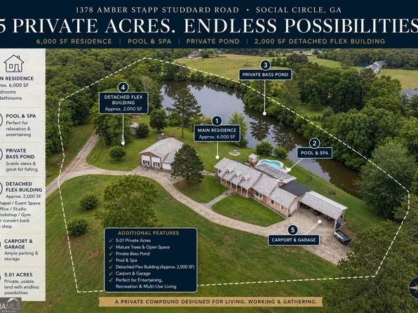 1378 Amber Stapp Studdard Rd, Social Circle, GA 30025