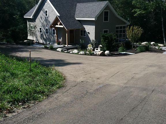 house front exterior and parking