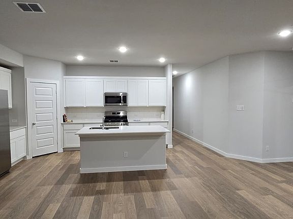 Kitchen and Living and Dining