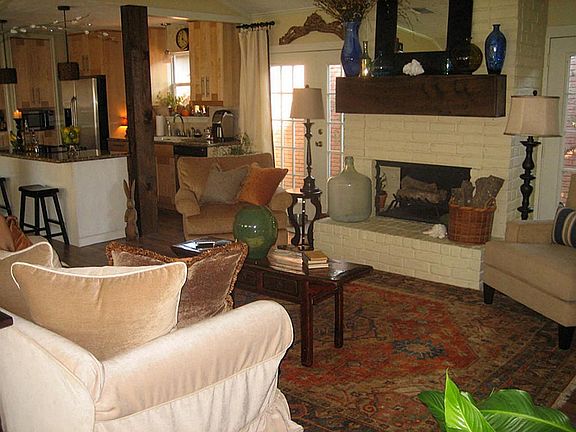 Wood Burning Fireplace