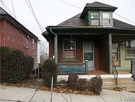 Home for Sale in Bethlehem, Pennsylvania $49,900