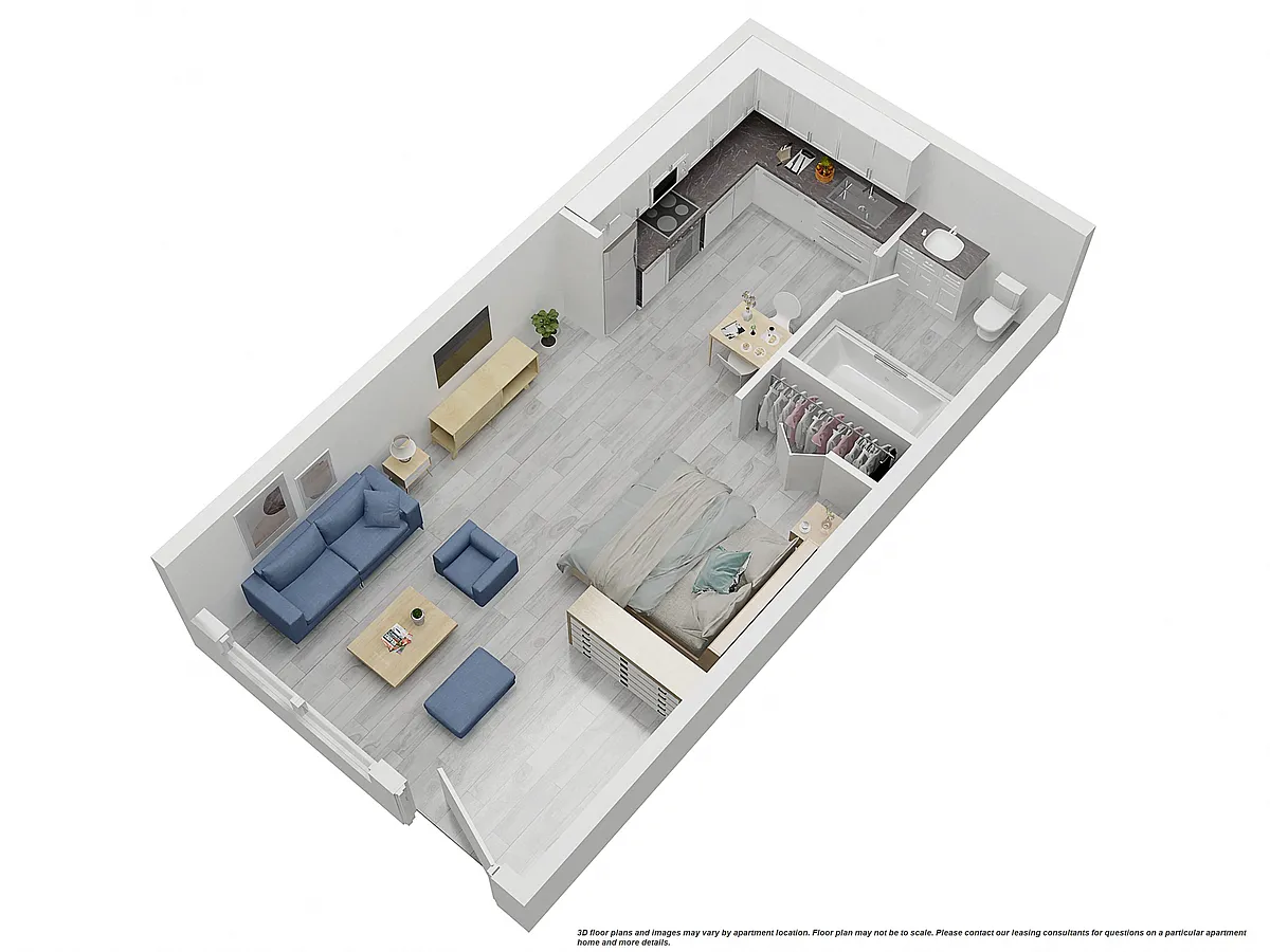 Floor plan STUDIO