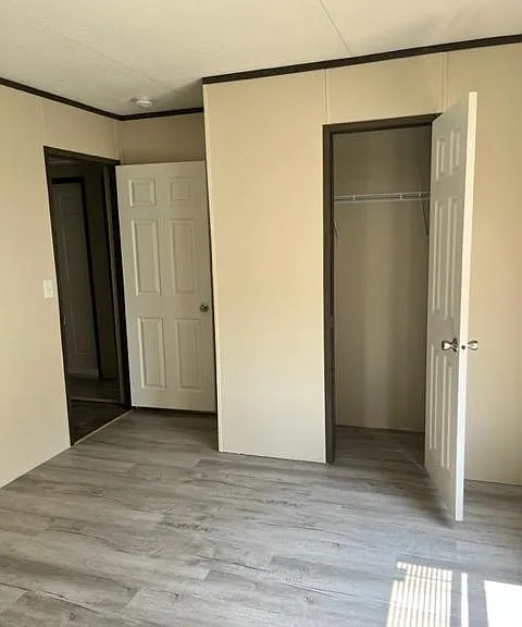 bedroom with closet