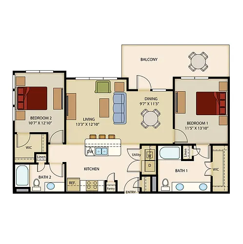 Floor plan B4