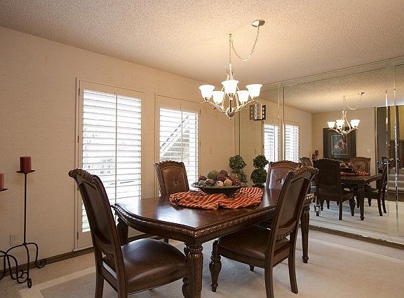Living Room withPlantation shutters