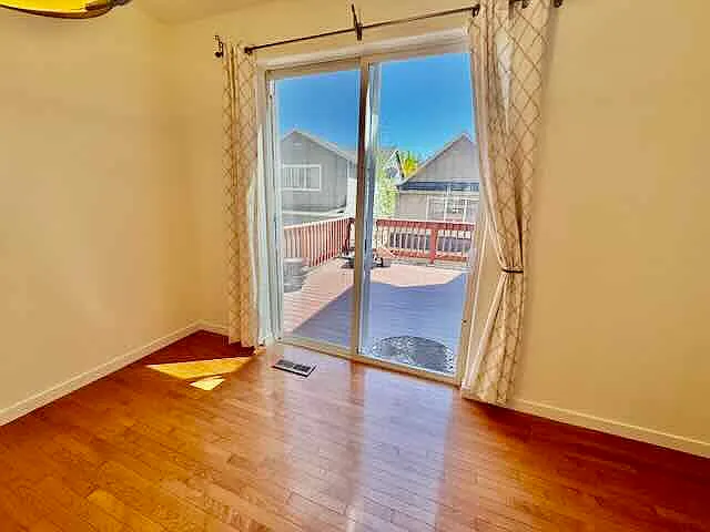Slider to patio