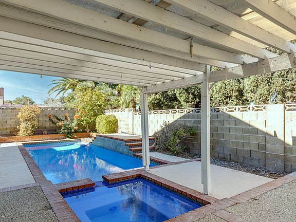 Newer pool equipment and recently re-plastered, heated pool and spa