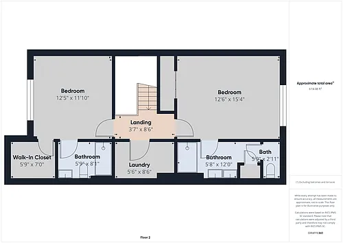 Floor plan Standard Townhome