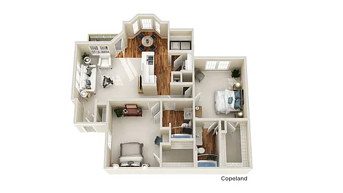 Floor plan Copeland