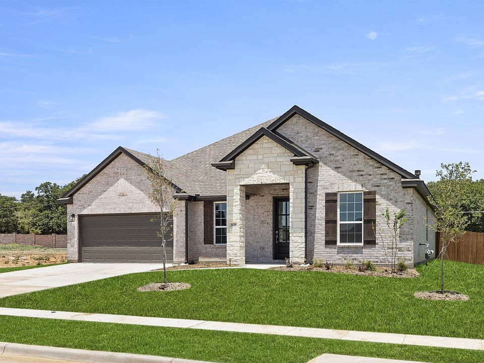 Holly Single Story Plan, Westside Preserve 60ft. lots, Midlothian, TX